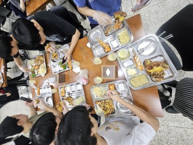 서울과학고 방학식 굿앤굿 출장피자와 특별하게
